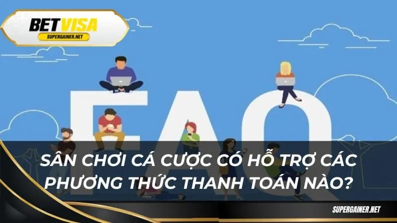 Sân chơi cá cược có hỗ trợ các phương thức thanh toán nào?