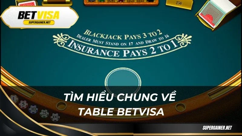 Tìm hiểu chung về Table Betvisa